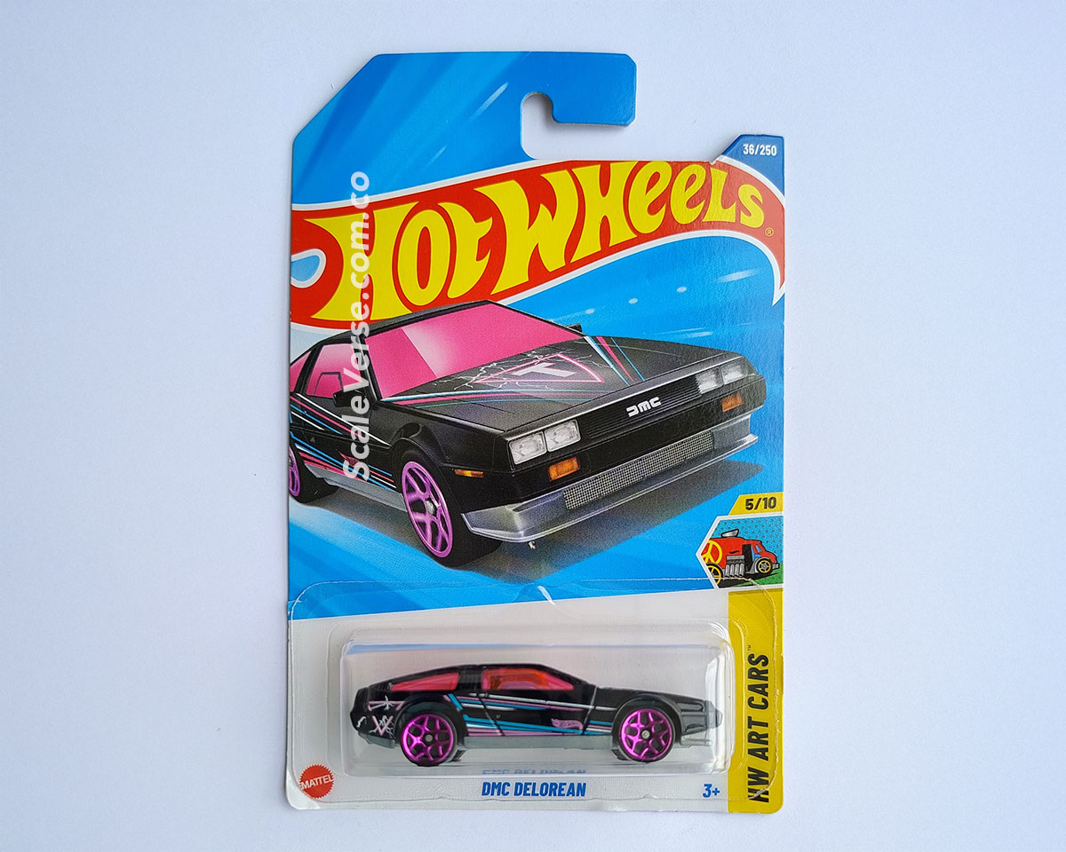 DMC-Delorean-Hot-Wheels-2025-Productos_Blister_ScaleVerse