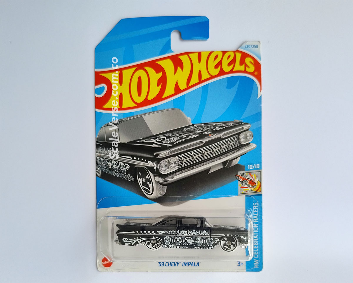 Hot-Wheels-TH-59-Chevy-Impala-Productos-Blister-ScaleVerse