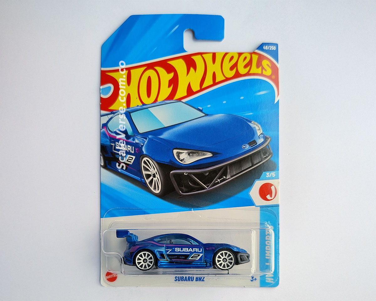 Subaru-BRZ-HW-J-Imports-HotWheels-2025-Productos_Blister_ScaleVerse