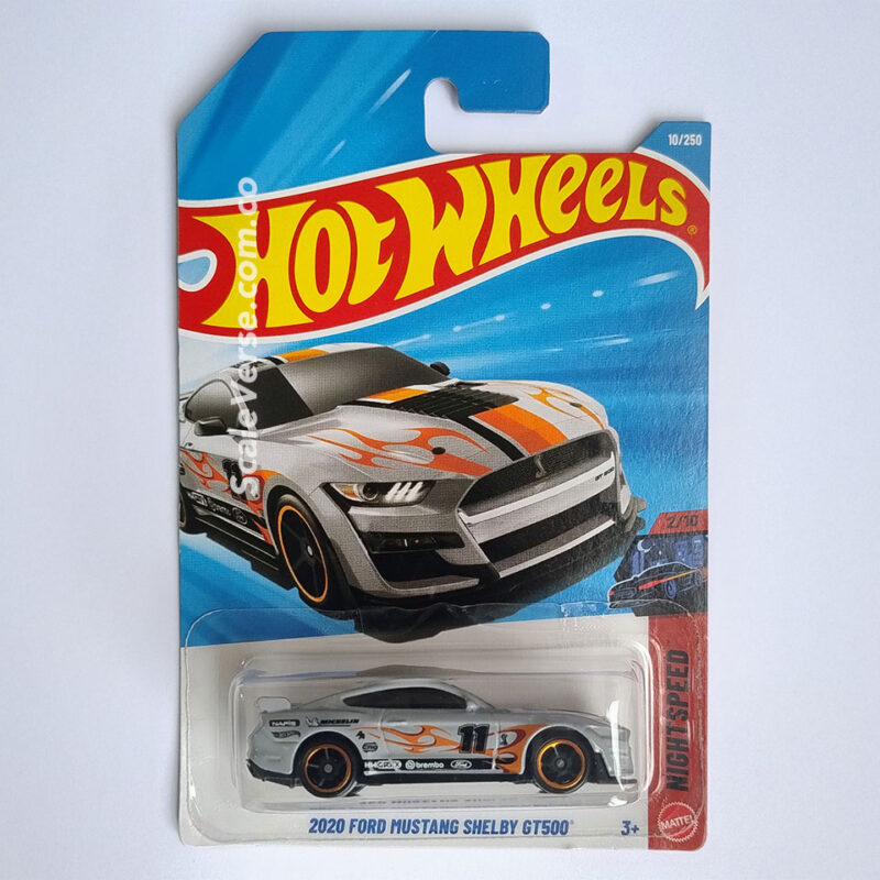 Hot Wheels 2020 Ford Mustang Shelby GT500 Matte Gray Nightspeed 2026 escala 1:64