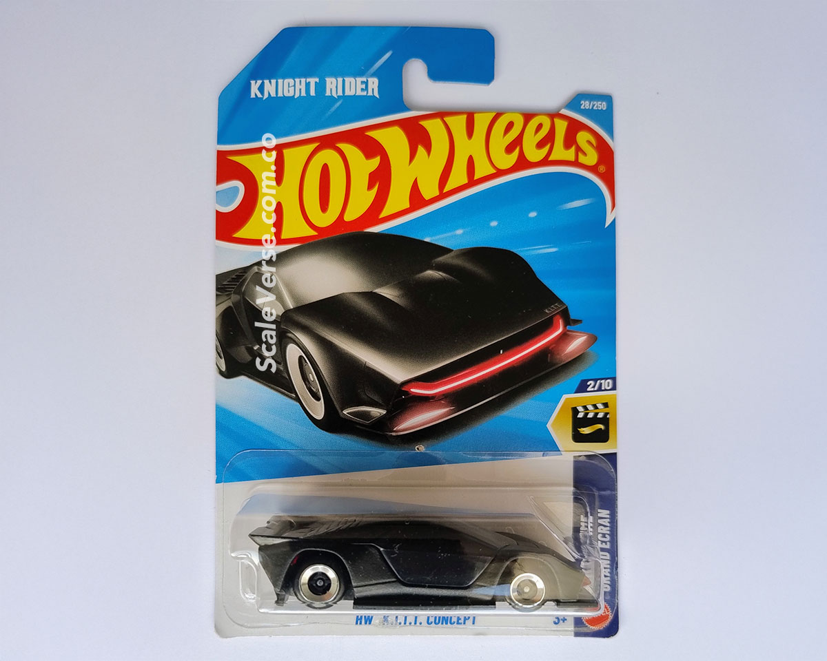 Hot Wheels HW K.I.T.T. Concept Knight Rider Screen Time 2026 negro escala 1:64