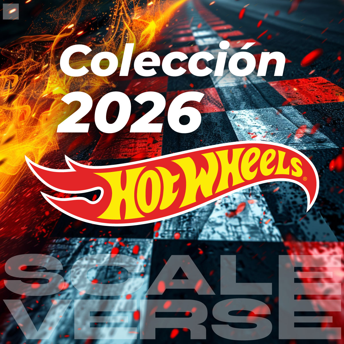 Colección Hot Wheels 2026 escala 1:64 disponible en Scaleverse