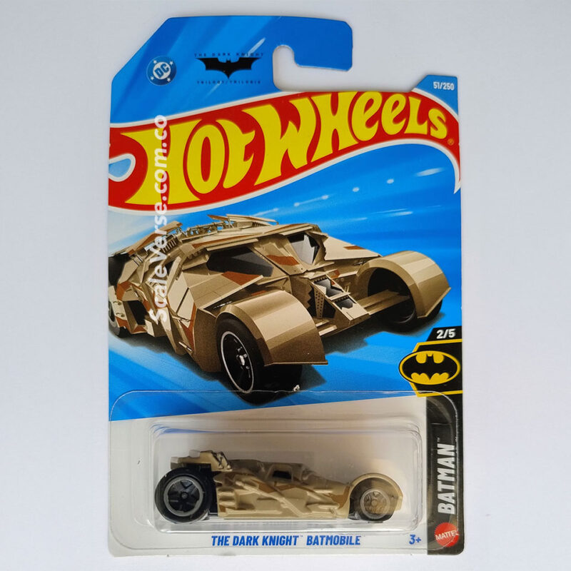 Hot Wheels The Dark Knight Batmobile Matte Gold Batman 2026 escala 1:64