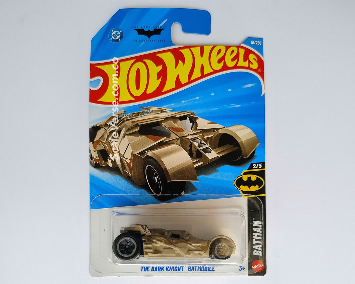 Hot Wheels The Dark Knight Batmobile Matte Gold Batman 2026 escala 1:64